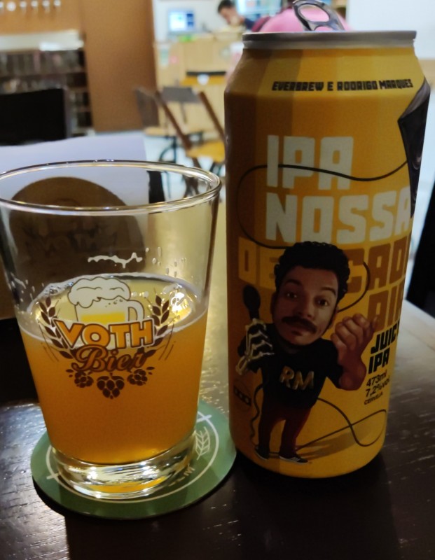 Cerveja EverBrew IPA Nossa De Cada Dia Rodrigo Marques - Cervejaria