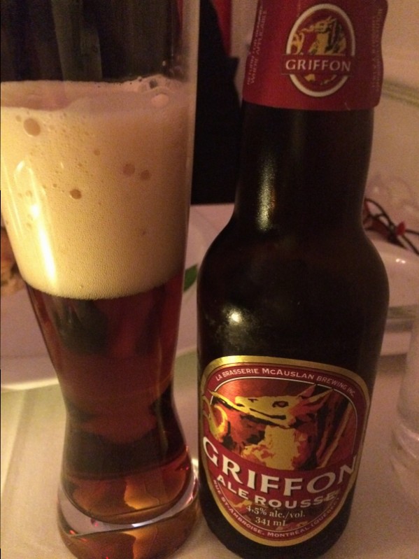 Cerveja St. Ambroise Griffon Rousse Red Ale McAuslan Brewing