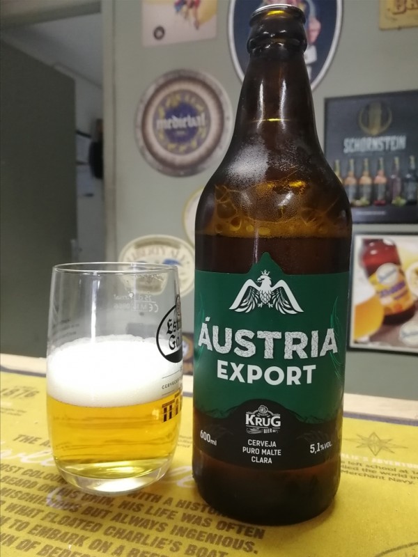 Cerveja Áustria Export - Krug Bier