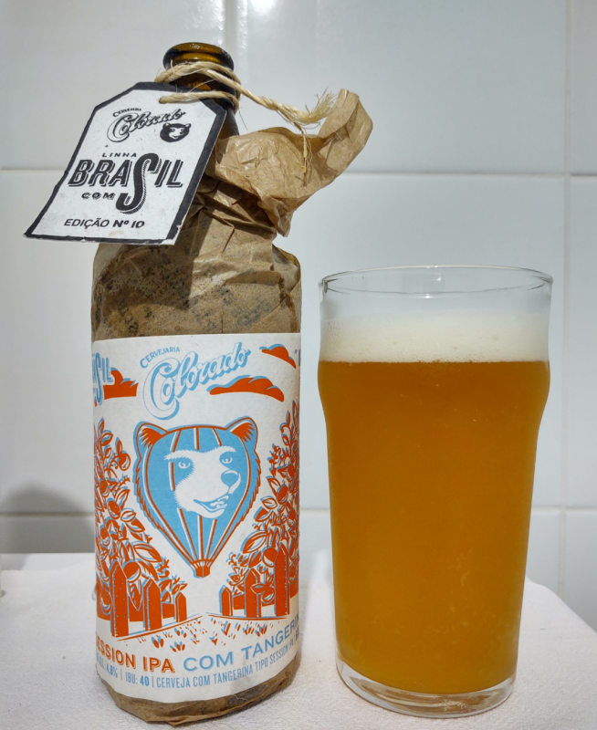 Cerveja Brasil com S – Edição 10 - Session IPA com Tangerina