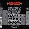 Evil Twin Christmas Eve at a New York City Hotel Room