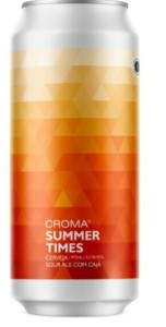 Croma Summer Times Sour Ale com Cajá