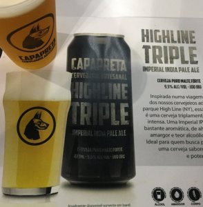 Capa Preta Highline Triple