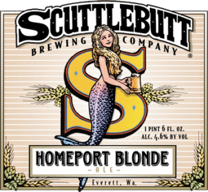 scuttlebutt beer label