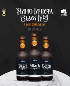 Finito Invicta Black IPA com Coco Queimado