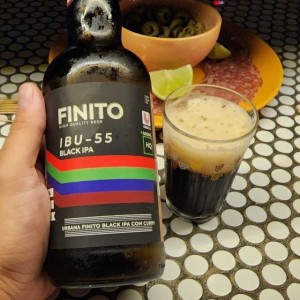 Finito Black IPA com Curry