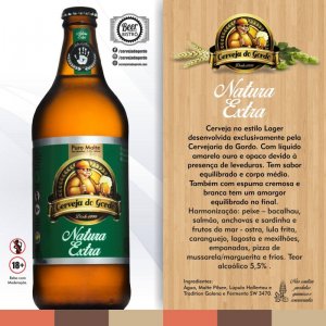 Cerveja do Gordo Natura Extra