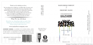 Maine Son of Sapping Mammoth - US - American IPA