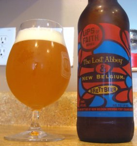 New Belgium Lips of Faith Brett Beer