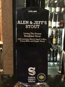 Siren Alen &amp;Jeff’s Stout Living the Dream Breakfast Stout - Inglaterra - Stout