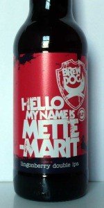 BrewDog Hello My Name Is Mette Marit