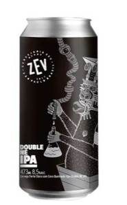 Zev Double NE IPA Com Coco Queimado