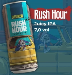 Everbrew Rush Hour NEIPA