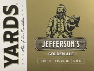 Yards Jefferson&#039;s Golden Ale