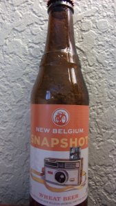 New Belgium Snapshot Wheat Beer