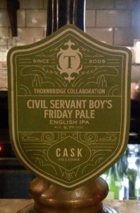 Thornbridge Civil Servant Boys Friday Pale - Inglaterra - English IPA