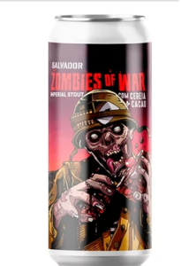 Salvador Zombies Of War Imperial Stout Com Cereja e Cacau