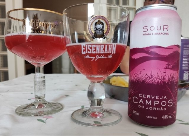 Campos do Jordão Sour Pitaya e Maracujá