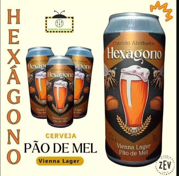 Hexágono Pão de Mel