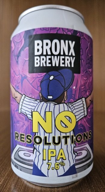 Bronx No Resolutions IPA