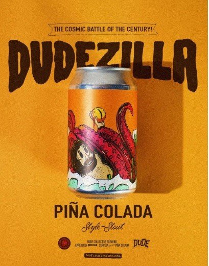 Dude Brewing Dudezilla Piña Colada Style Stout