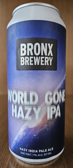 Bronx World Gone Hazy IPA