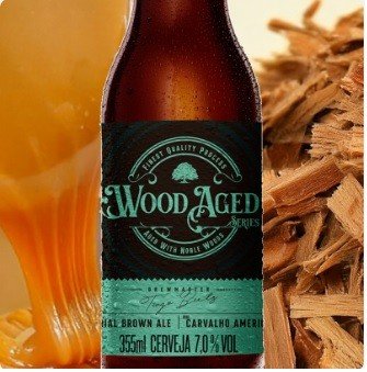 Wood Aged Series Imperial Brown Ale Carvalho Americano